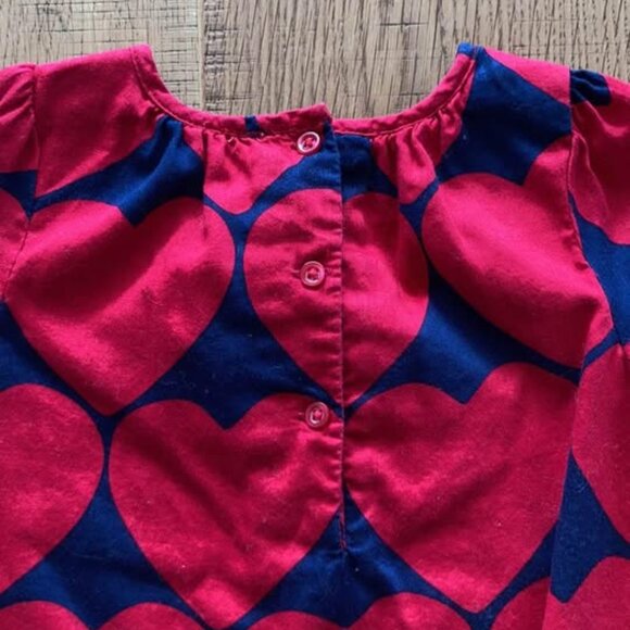 Hearts Dress Baby Girl Gap 18 - 24 months - Picture 3 of 4